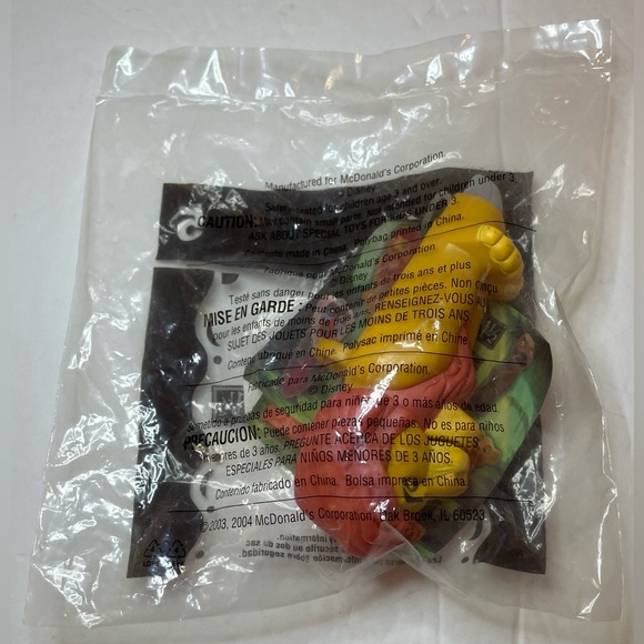 2003, 2004 Lion King 1 1/2 McDonalds Happy Meal Toys, #1 - #5 - Picture 10 of 11
